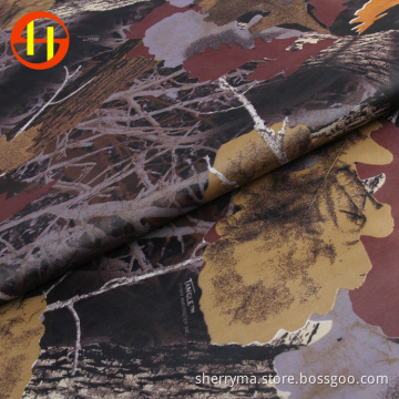 Lining waterproof printed coated polyester taffeta fabric